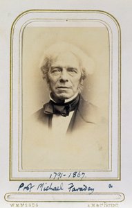 Portrait de Michael Faraday (1791-1867) - J.C. Watkins